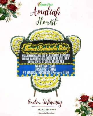 Papan Bunga Duka di Puspahiang