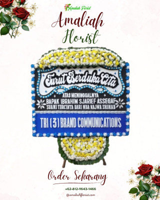 Papan Bunga Duka di Puspahiang