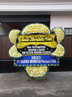 Papan Bunga Duka di Puspahiang